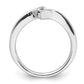 0.25ct. CZ Solid Real 14k White Gold Marquise Bezel Solitaire Engagement Ring