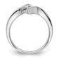 0.33ct. CZ Solid Real 14k White Gold Marquise Bezel Solitaire Engagement Ring