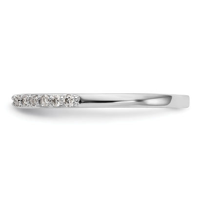0.25ct. CZ Solid Real 14k White Gold Set of 2 Wedding Wedding Band Rings