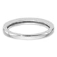 14k White Gold Round Real Diamond Set of 2 Wedding Band