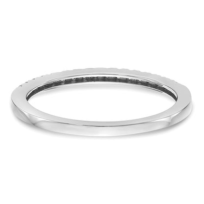 0.17ct. CZ Solid Real 14K White Gold Wedding Wedding Band Ring