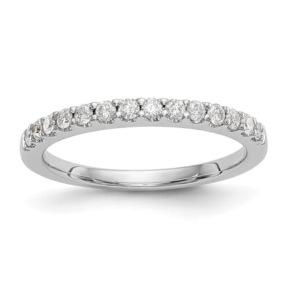 0.33ct. CZ Solid Real 14k White Gold Wedding Wedding Band Ring
