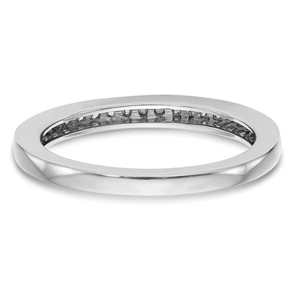 0.20ct. CZ Solid Real 14K White Gold Wedding Wedding Band Ring