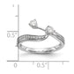 0.34ct. CZ Solid Real 14K White Gold Contoured Wedding Wedding Band Ring