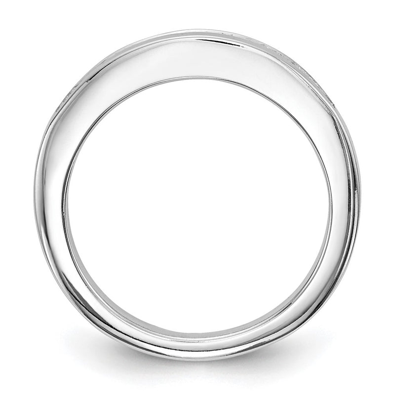 14k Yellow Gold Real Diamond Wedding Band