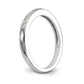 14k White Gold Real Diamond Wedding Band