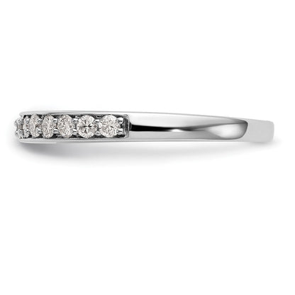 0.33ct. CZ Solid Real 14k White Gold Wedding Wedding Band Ring