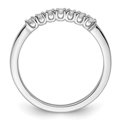 0.20ct. CZ Solid Real 14k White Gold Wedding Wedding Band Ring