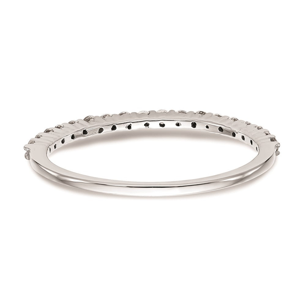 0.27ct. CZ Solid Real 14k White Gold Wedding Wedding Band Ring