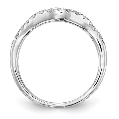 14K Yellow Gold Real Diamond Wedding Band