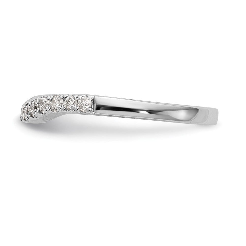 14K Yellow Gold Real Diamond Wedding Band