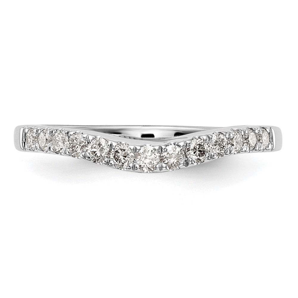 14K Yellow Gold Real Diamond Wedding Band