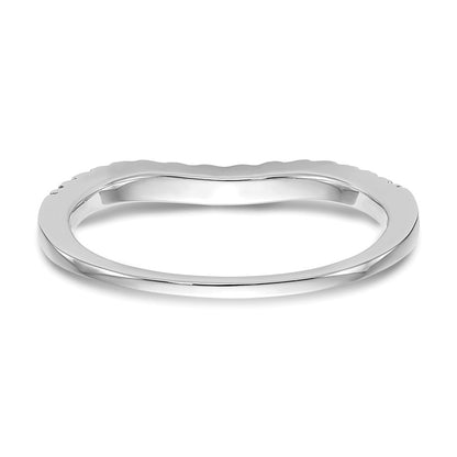 14K Yellow Gold Real Diamond Wedding Band