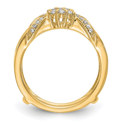 14K Yellow Gold Real Diamond Guard