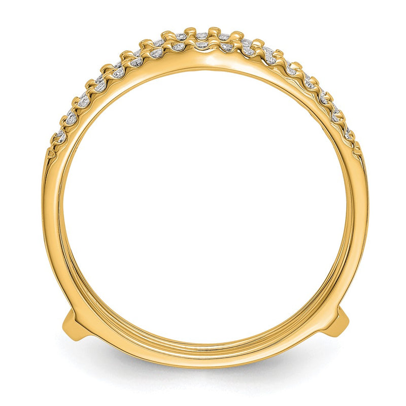 14K Yellow Gold Real Diamond Guard