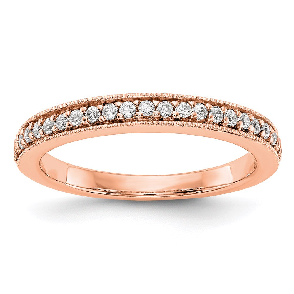 10k rose gold real diamond band rm3345b 025 0raa