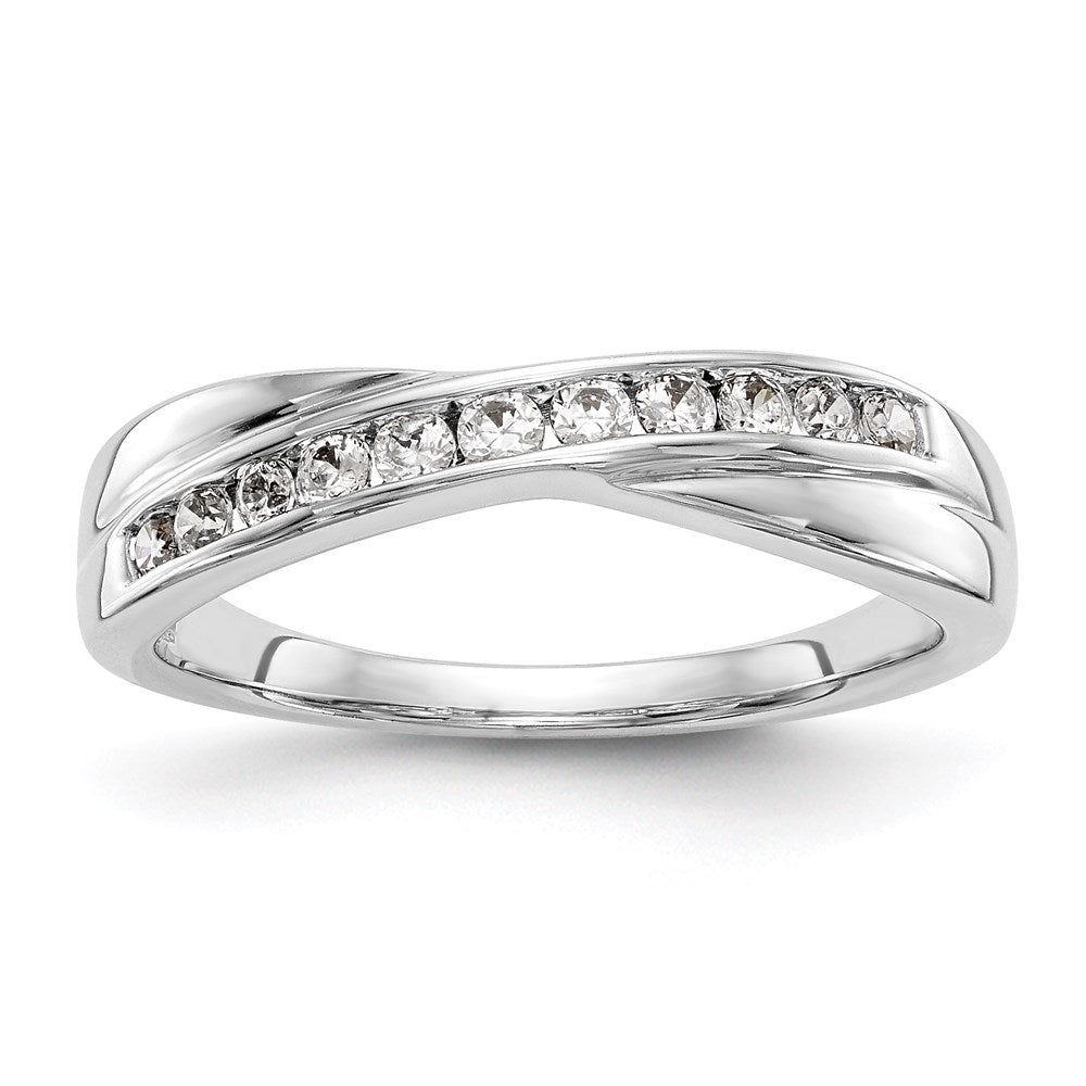 14K Yellow Gold Real Diamond Band