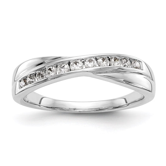14K Yellow Gold Real Diamond Band
