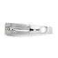 14k White Gold 5-Stone 1/4 carat Diamond Complete Mens Channel Band