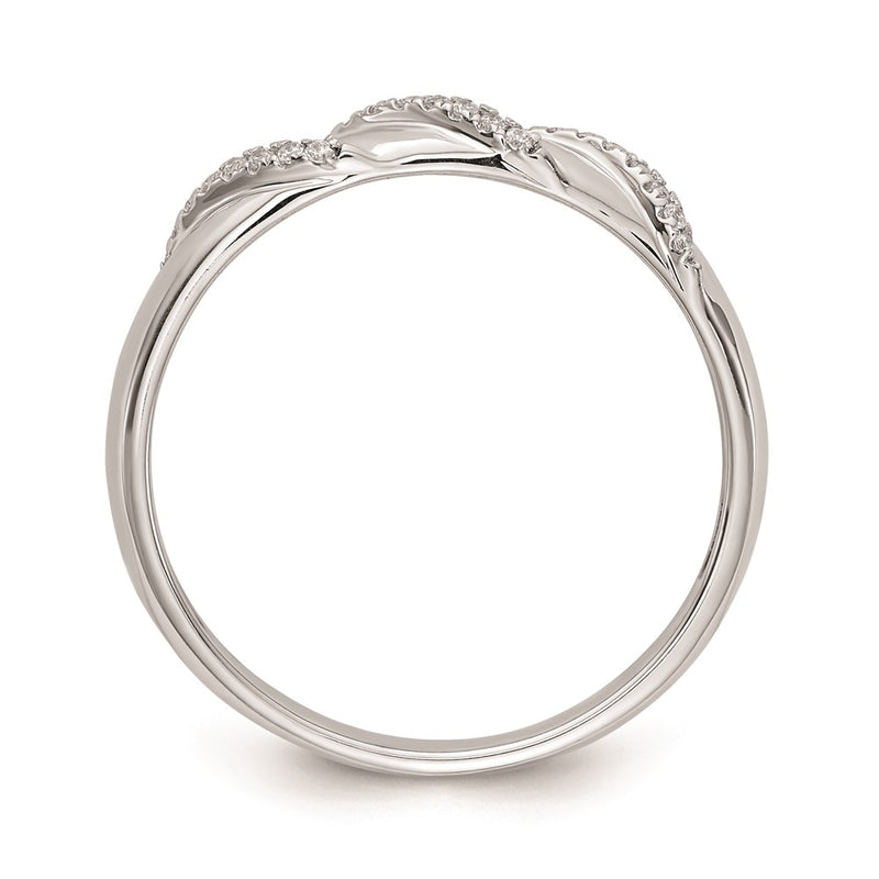 14K White Gold Complete Real Diamond Trio Men's Wedding Band