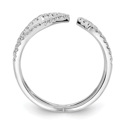 14k White Gold Real Diamond Ring