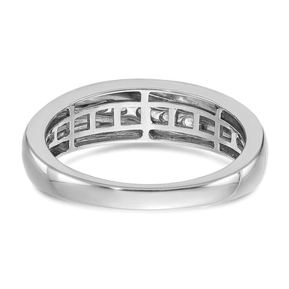 0.25ct. CZ Solid Real 14k White Gold Men's Ring