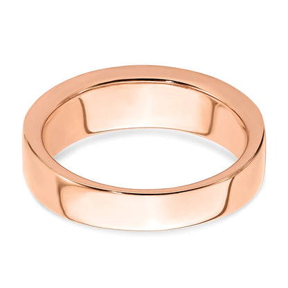 0.50ct. CZ Solid Real 14K Rose Gold Complete 2 Row Pave Wedding Wedding Band Ring