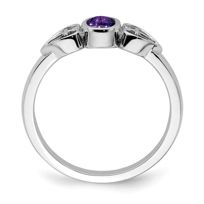 Sterling Silver Amethyst Ring