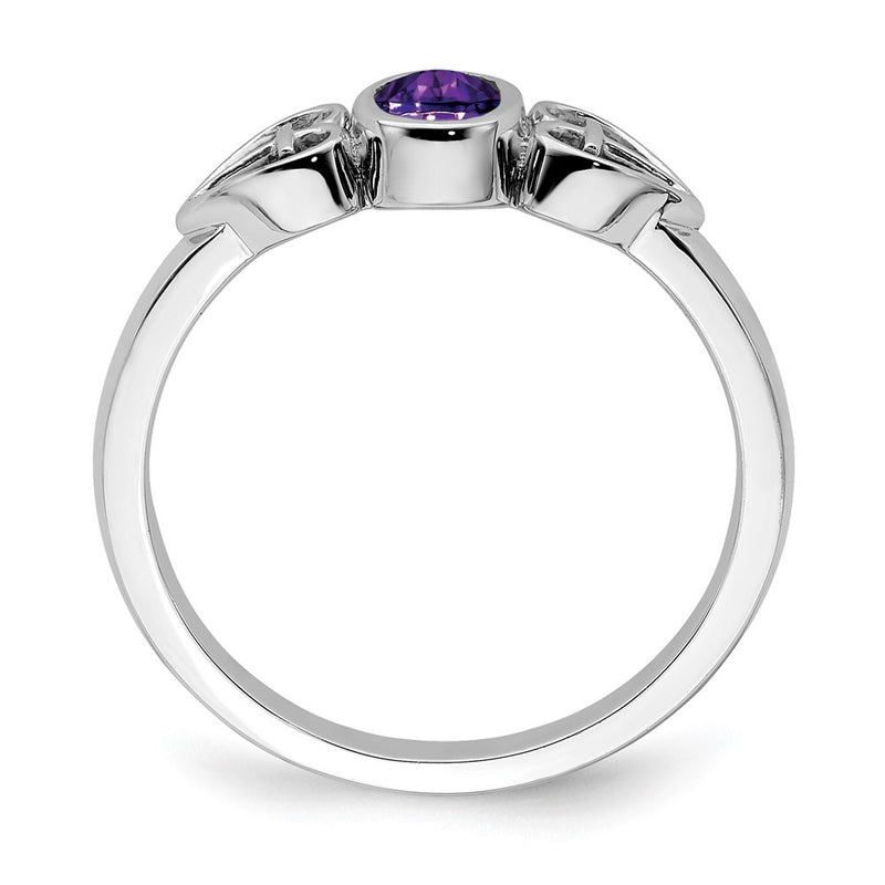 Sterling Silver Amethyst Ring