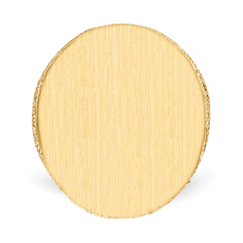 14K Yellow Gold Men's Signet Ring