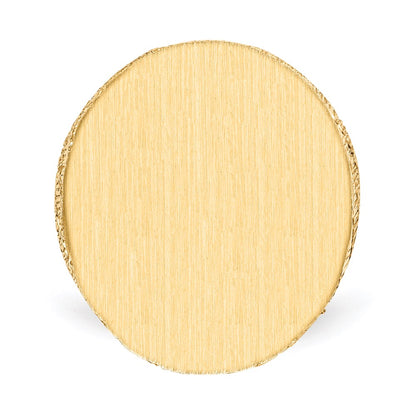 14K Yellow Gold Men's Signet Ring