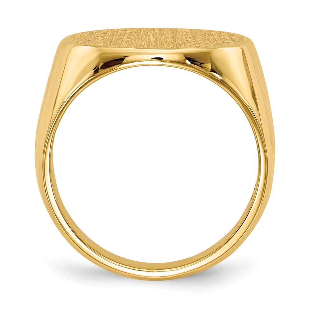 10k Yellow Gold Men's Signet Ring