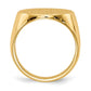 10k Yellow Gold Men's Signet Ring