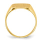 18k Yellow Gold Men's Signet Ring