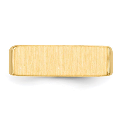 14K Yellow Gold Men's Signet Ring