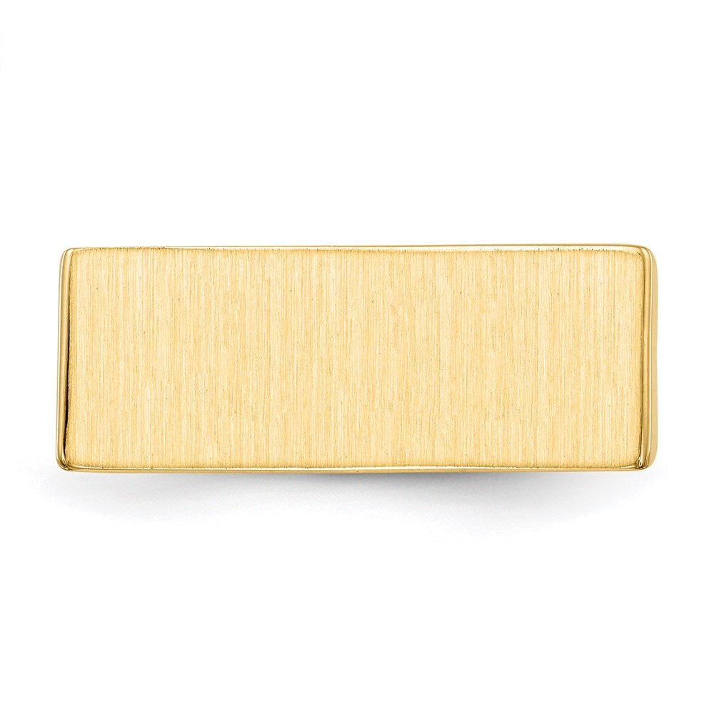 14K Yellow Gold Men's Signet Ring