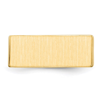 14K Yellow Gold Men's Signet Ring