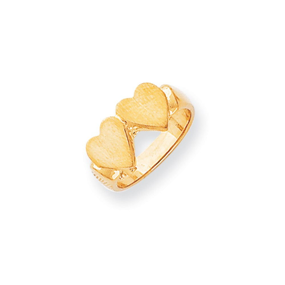 14K Yellow Gold Signet Ring