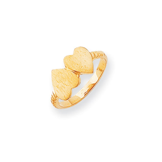14K Yellow Gold Signet Ring