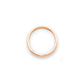 Solid 18K Yellow Gold Rose Gold Polished 2mm Men's/Women's Wedding Band Ring Size 7