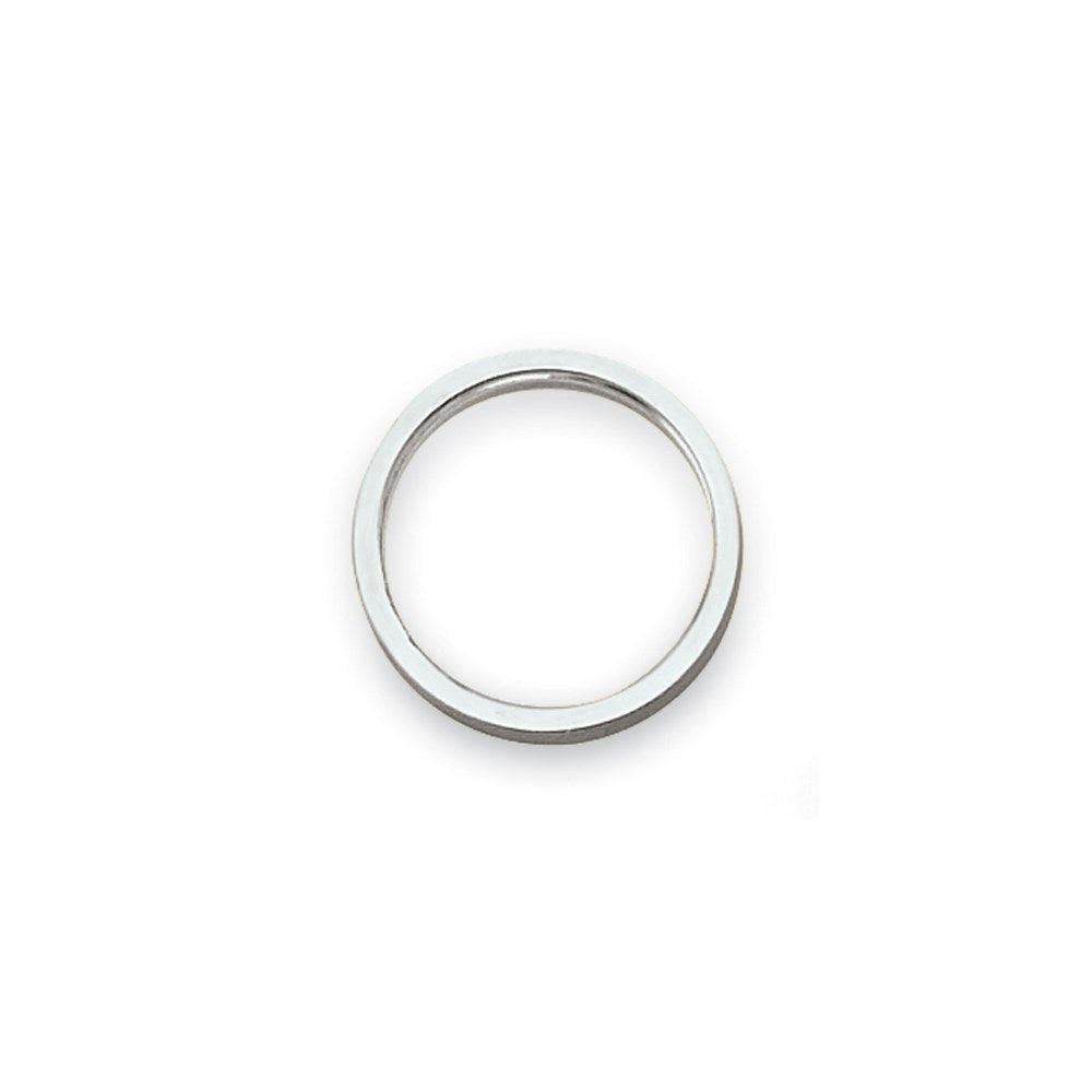 Solid 10K Yellow Gold White Gold 2mm Flat Satin Men's/Women's Wedding Band Ring Size 4