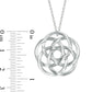 Celtic Knot Pendant in Sterling Silver - 16"