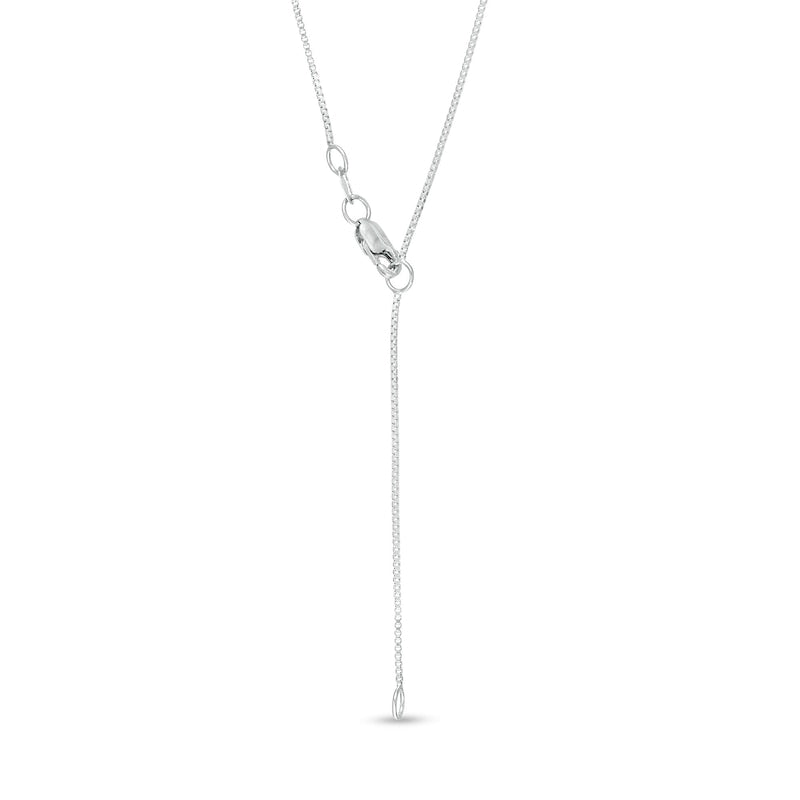 Natural Diamond Accent Solitaire Celtic Knot Pendant in Sterling Silver