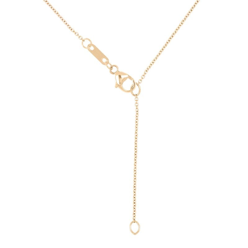 0.2 CT. T.W. Natural Diamond Circle with Crown Pendant in Sterling Silver with 14K Gold Plate