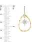 0.5 CT. T.W. Diamond Star Dangle Teardrop Earrings in 10K Gold