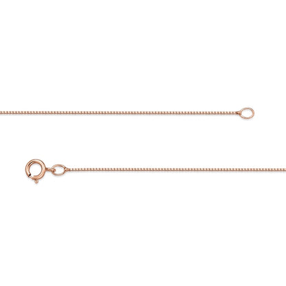 0.05 CT. T.W. Natural Diamond Flower Pendant in Sterling Silver with 18K Rose Gold Plate