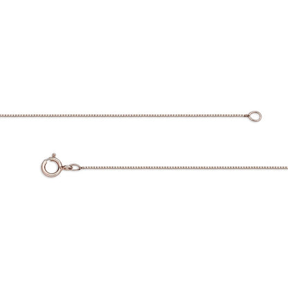 0.1 CT. T.W. Natural Diamond Linear Infinity with Heart Pendant in 10K Rose Gold