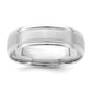 Solid 10K Yellow Gold White Gold Standard Comfort Fit Polished Brush Satin Fancy Men's/Women's Wedding Band Ring Size 10