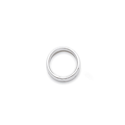 Solid 18K White Gold 3mm Standard Comfort Fit Men's/Women's Wedding Band Ring Size 13