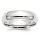 Solid 18K Yellow Gold White Gold 6mm Comfort Fit Men's/Women's Wedding Band Ring Size 9.5